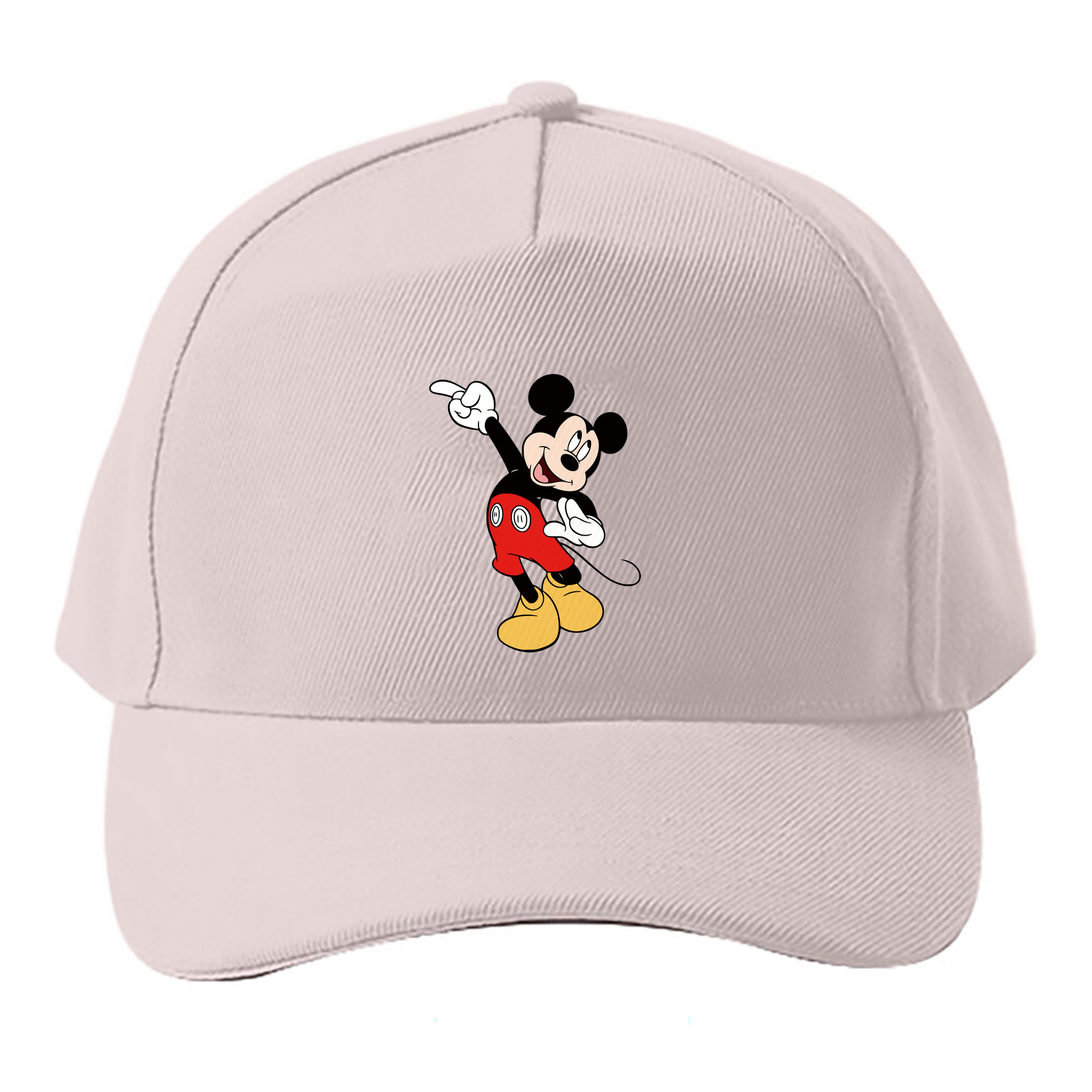 （画像用） ミッキーマウス Mickey Mouse ベースボールキャップ 綿100％ 男女兼用 帽子 スポーツ